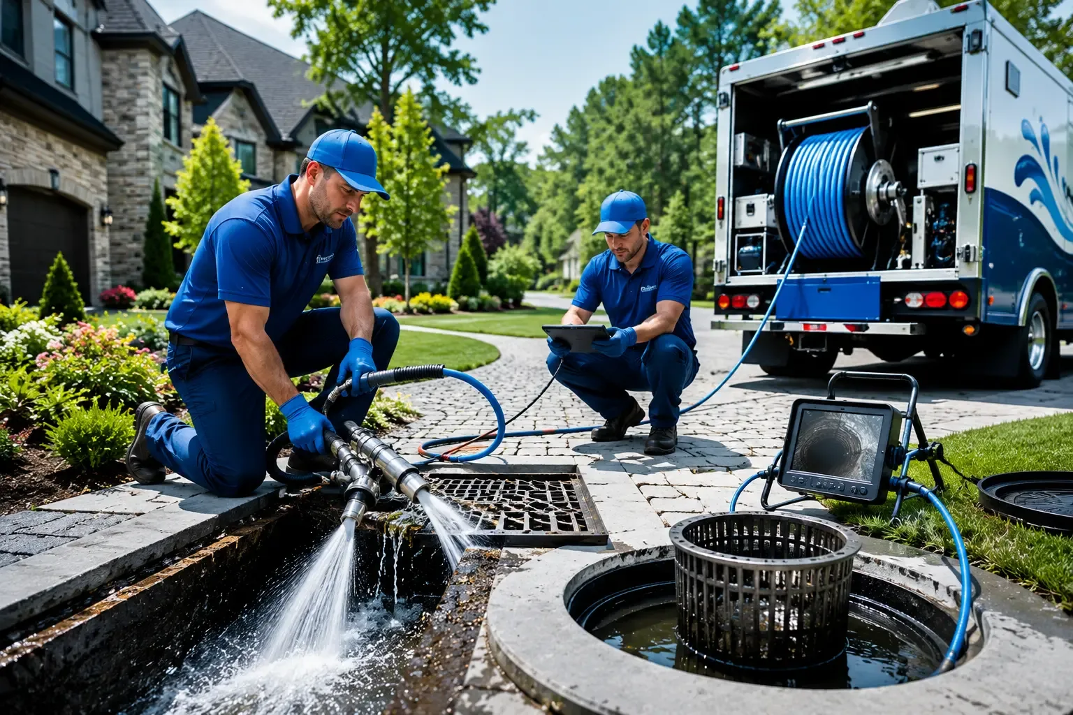 Local outdoor drain cleaning professionals in Monroeville, IN