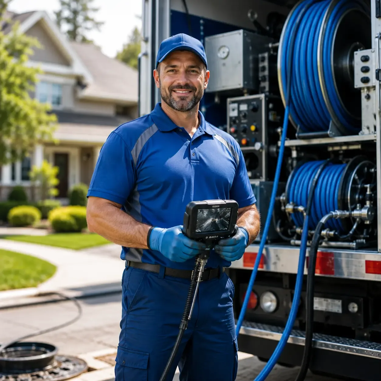 Local outdoor drain cleaning specialists in Monroeville, IN
